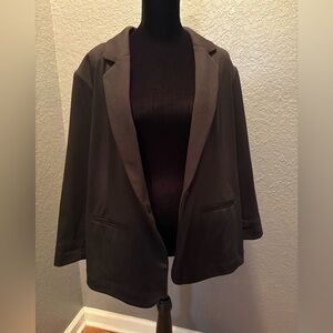 LC Lauren Conrad Dark Gray Women's Blazer